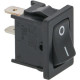 BLACK SINGLE-POLE SWITCH 10A 125/250V