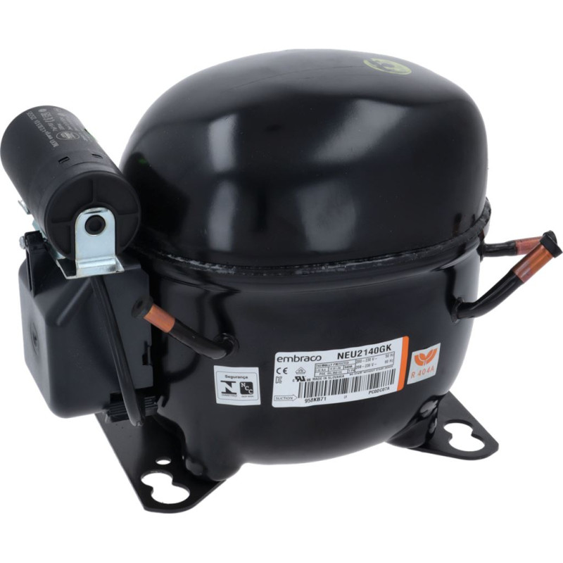 COMPRESSOR EMBRACO NEU2140GK 208-230V 50/60HZ R404a