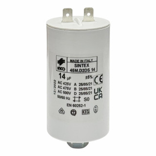 NUOVA SIMONELLI 15030067 CAPACITOR 14µF 450V 50/60Hz