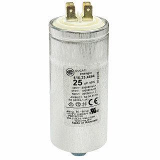 RUN CAPACITOR 25µF FOR TRUE 955151 425V 50/60HZ
