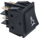 BIPOLAR SWITCH BLACK 16A