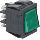 CHANGEOVER SWITCH 2 POLE GREEN 16A 250V