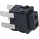 BIPOLAR SWITCH BLACK 16A 250V