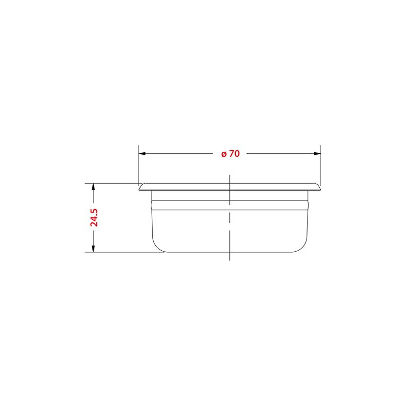 IMS PRECISION FILTER 2 CUPS 12/18 g H24.5
