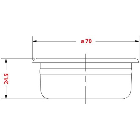 IMS PRECISION FILTER 2 CUPS 12/18 g H24.5