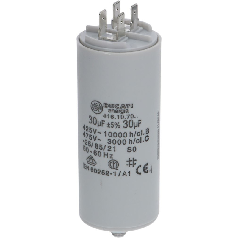DUCATI CAPACITOR 30µF 450V 50/60Hz