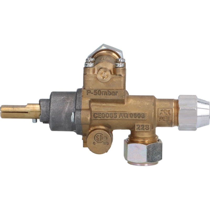 SAFETY GAS TAP 22S/O FOR GARLAND