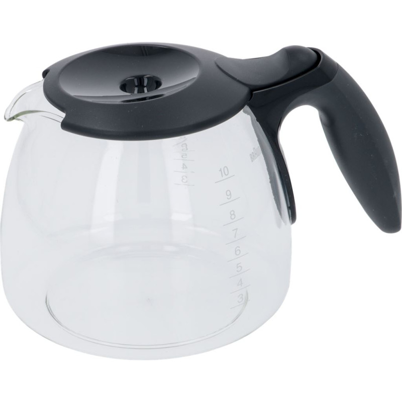 DELONGHI 0X63104704 BLACK CARAFE KFK500 10 CUPS