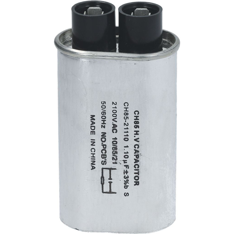 MICROWAVE CAPACITOR 1.10µF 2100 V-AC