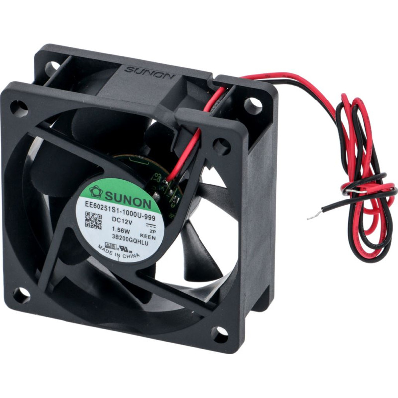 SUNON AXIAL FANS  60x60x25 MM 12VDC