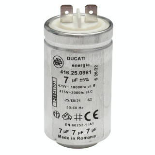 DUCATI CAPACITOR 7µF 450v 50/60HZ