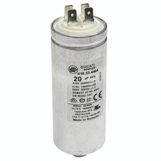 DUCATI CAPACITOR  ENERGIA 20µF 450V 50/60Hz
