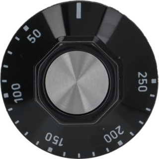 KNOB BLACK ø 50 mm 50-250°