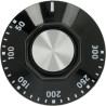 EGO BLACK KNOB ø 50 mm 50-300°C