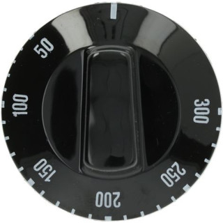 BLACK KNOB ø 50 mm 50-300°C