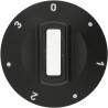 EGO KNOB BLACK ø 50 mm 0-1-2-3