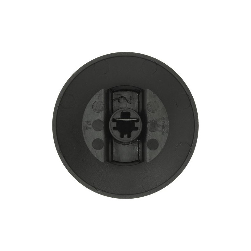 EGO KNOB BLACK ø 50 mm 0-1-2-3