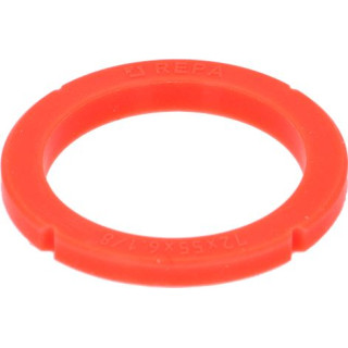 SILICONE FILTER HOLDER GASKET 72x55x6.1/8 mm