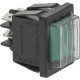 BIPOLAR SWITCH GREEN120/220V 16A
