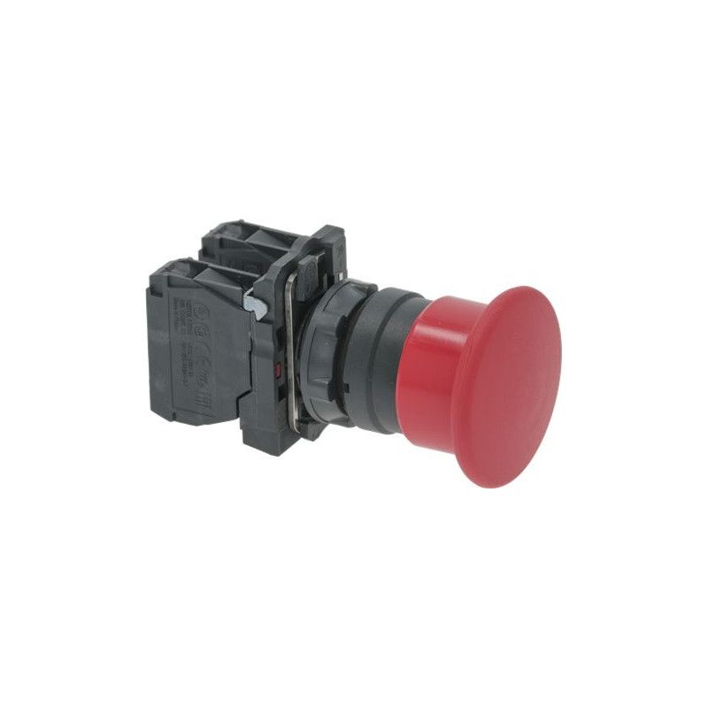 RED STOP PUSH-BUTTON