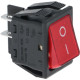 PUSH-BUTTON BIPOLAR RED 16A 110-250V