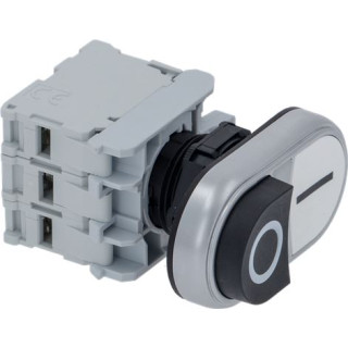 PUSH-BUTTON PANEL O-I WHITE-BLACK