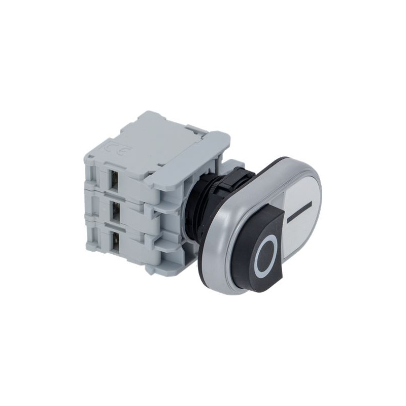 PUSH-BUTTON PANEL O-I WHITE-BLACK