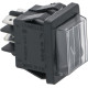 BIPOLAR SWITCH BLACK 16A 120-250V
