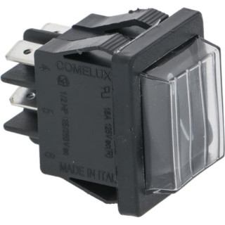 BIPOLAR SWITCH BLACK 16A 120-250V