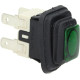 ROCKER POWER SWITCH GREEN