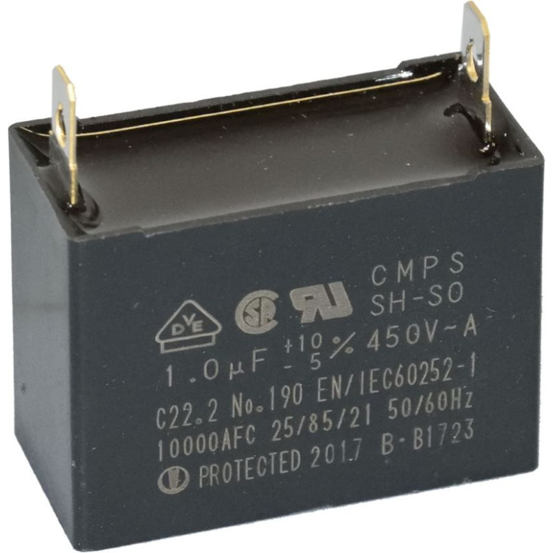 CAPACITOR 1µF 450V 50/60Hz