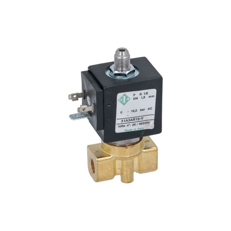 3-WAY ODE SOLENOID VALVE 1/8" 230V 8W