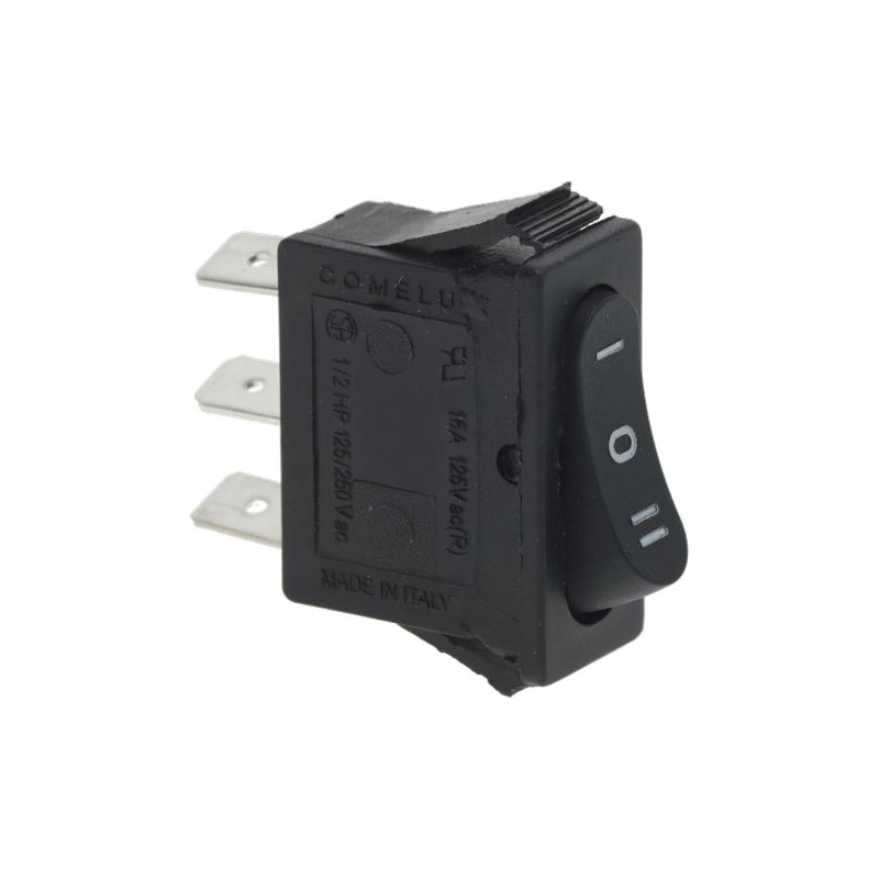 SELECTOR SWITCH STABLE 1-POLE BLACK