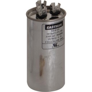 ROUND DUAL RUN CAPACITOR 40/5 MFD 370 V