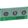 PUSH-BUTTON PANEL 3 BUTTONS