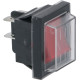 BIPOLAR SWITCH RED 20A 125V