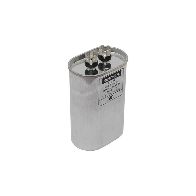 OVAL RUN CAPACITOR 10 MFD 440 V