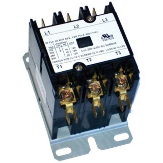 3-POLE CONTACTOR 40A - 120V