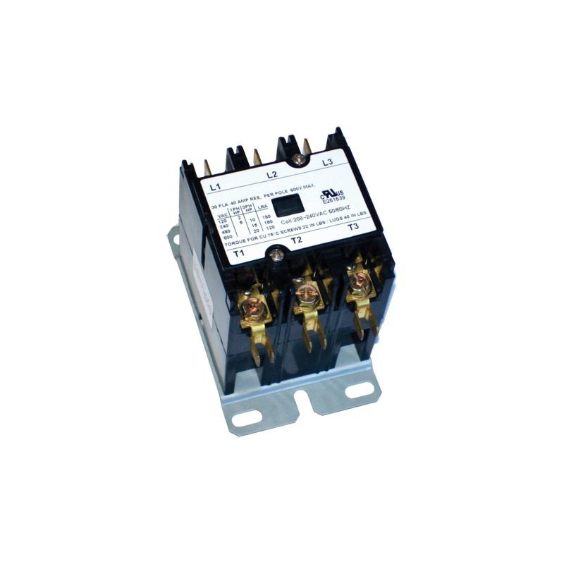 3-POLE CONTACTOR 40A - 120V