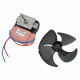 REFRIGERATOR MOTOR FAN COMPLETE 220/240V 50/60Hz