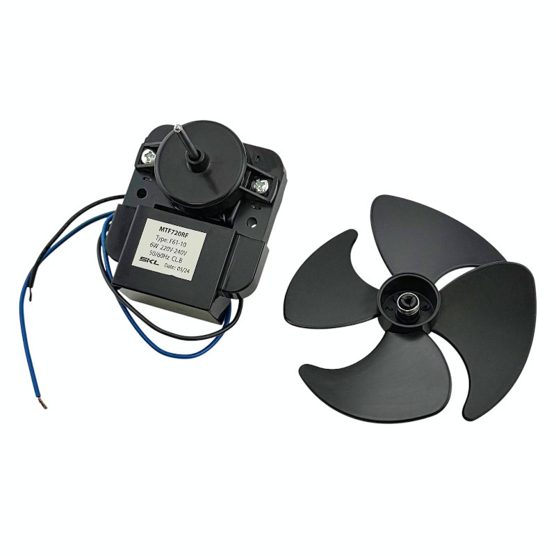 REFRIGERATOR MOTOR FAN COMPLETE 220/240V 50/60Hz