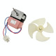 REFRIGERATOR MOTOR FAN COMPLETE 220/240V 50/60Hz
