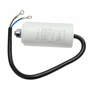 CAPACITOR WITH CABLE 12µF 450V 50/60Hz