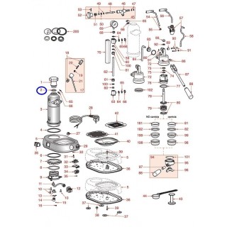  PAVONI BOILER CAP O - RING