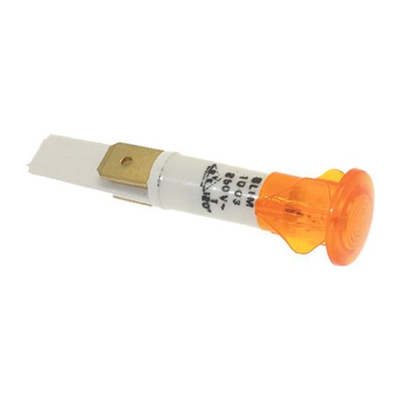 INDICATOR LAMP ORANGE 220V 50/60HZ