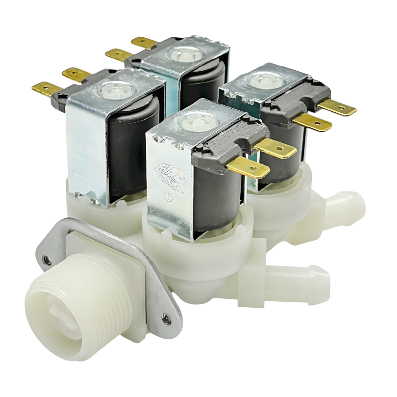 WASHING MACHINE INLET VALVE 4 WAYS 230V 50/60Hz