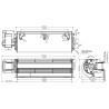 FAN MOTOR YGF60-240 120V 60HZ