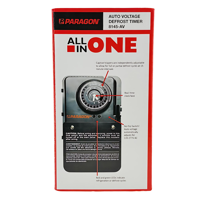 PARAGON 8145-AV DEFROST TIMER AUTO VOLTAGE