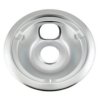 RANGE DRIP PAN 6" CHROME