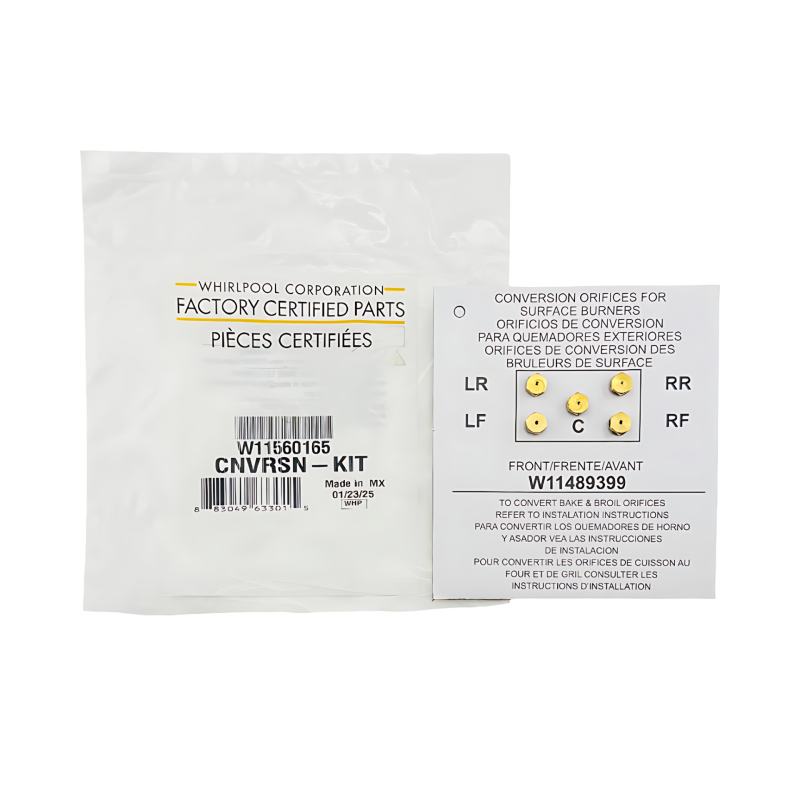 WHIRPOOL  W11560165 LP CONVERSION KIT